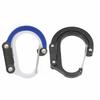DShaped Carabiner Hook Lightweight Aluminum Alloy with SelfClosing Gate Compact Hanging