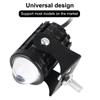 8-80V Spotlight Headlamp 8-80V Explorers Headlight Dual Color Motorcycle LED Car Waterproof Fog Lamp Super Bright Work Lamp