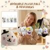 Plush Stuffed Animal Toy Soft Fabric Hanging Keychain Accessory for Bag Car Home Decoration