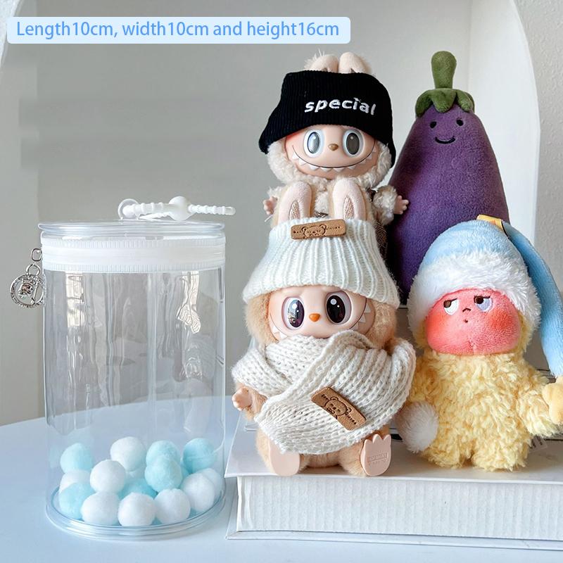 

Водонепроницаемый и пыленепроницаемый мешок для куклы Labubu Пыленепроницаемый мешок для хранения