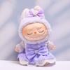 Hasentasche Labubu Puppenkleid Schleife 17cm Plüschpuppen Kleidung Baumwollpuppen Zubehör