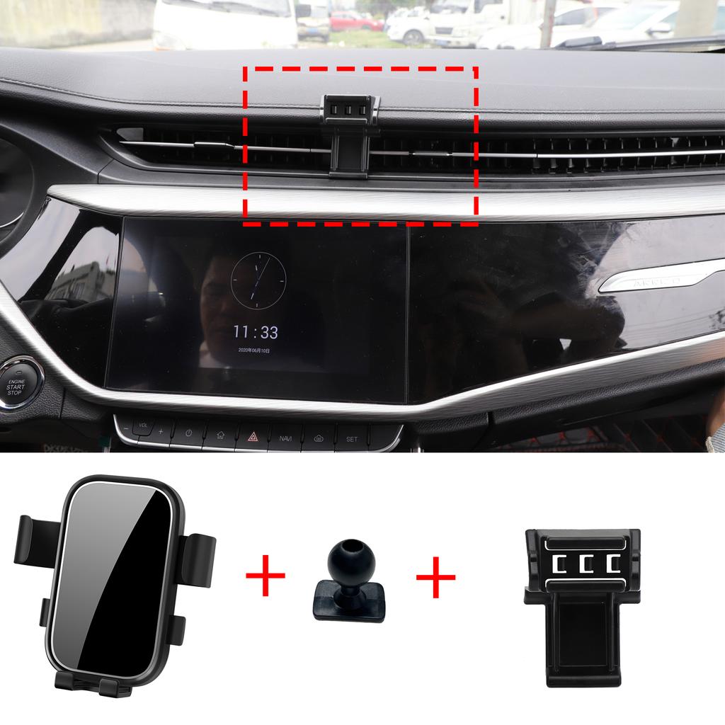 Car Mobile Phone Holder For Chery Arrizo 6 Pro 6 Plus Gt 2018~2025 Gps Bracket Navigation Stand Auto Accessories