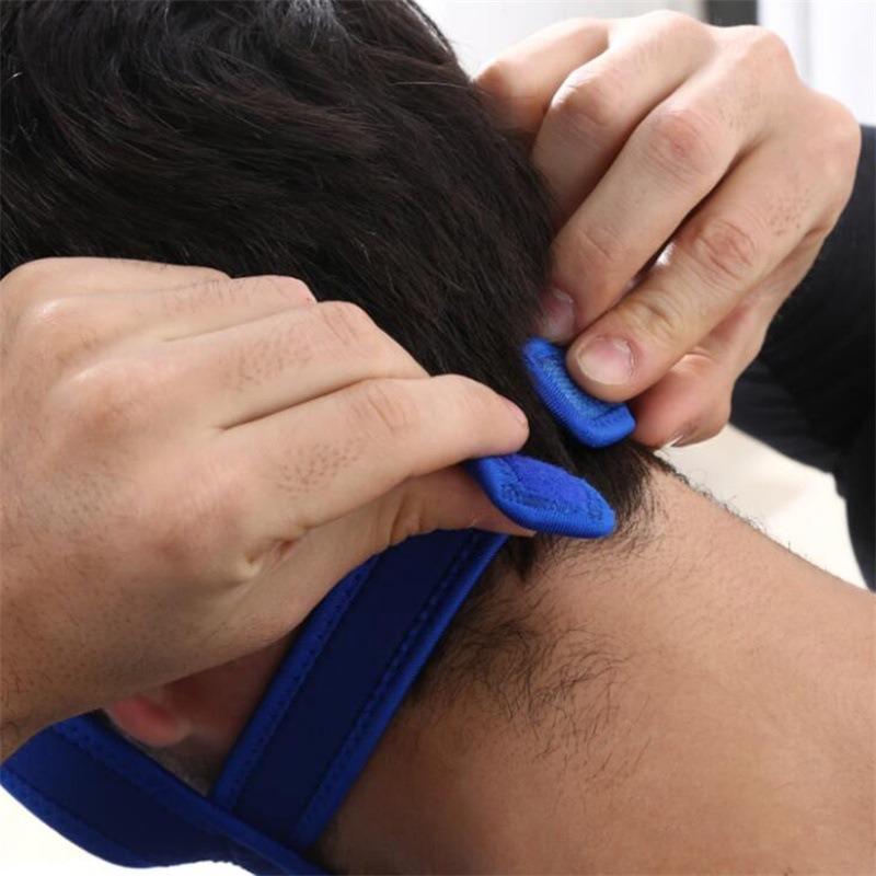 New Neoprene Anti Snore Chin Strap Adjustable Sleep Support Belt Stop Snoring Jaw Solution Apnea Care Tool