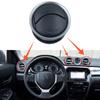 1PC 2PCS 3PCS Auto Internal Dashboard Air Vent Round Air Conditioning Outlet Grille Fit For Suzuki Vitara 2016-2025 73630-56P00