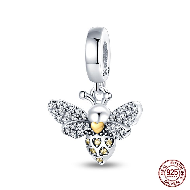 Original 925 Prata Esterlina Cor Mágica Camaleão Luminoso Série Charme Contas Adequado Ajuste Pulseira DIY Jóias Presentes