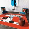Tappeto VIKAMA Moderno con Motivo Animale Astratto - Tappeto Grande per Soggiorno - Morbido e Antiscivolo per Camera da Letto - Decorazione per la Casa