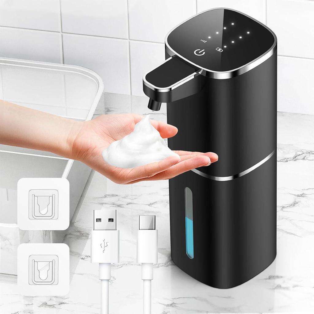 Dispenser Automatico di Sapone P25 da Parete in Acciaio Inossidabile con Display Digitale