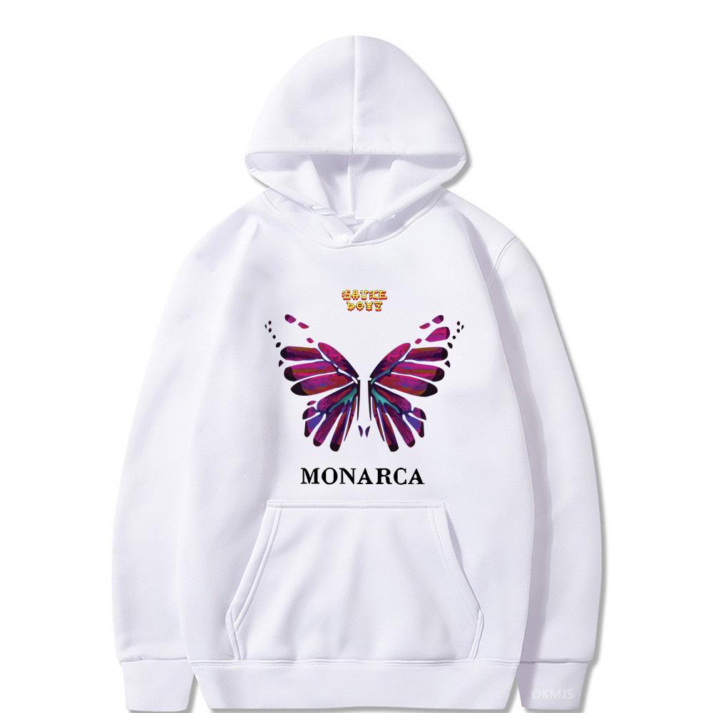 Eladio Carrion Sauce Boyz Monarca Funko Pop Anime Mikiny Mikina Muži Ženy Módní Design Pulovr Fleecové Mikiny