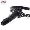 Funny Dildo Ended Anal Penis Dual Simulation Gag Masturbate Plug Women Adult Sex Tool