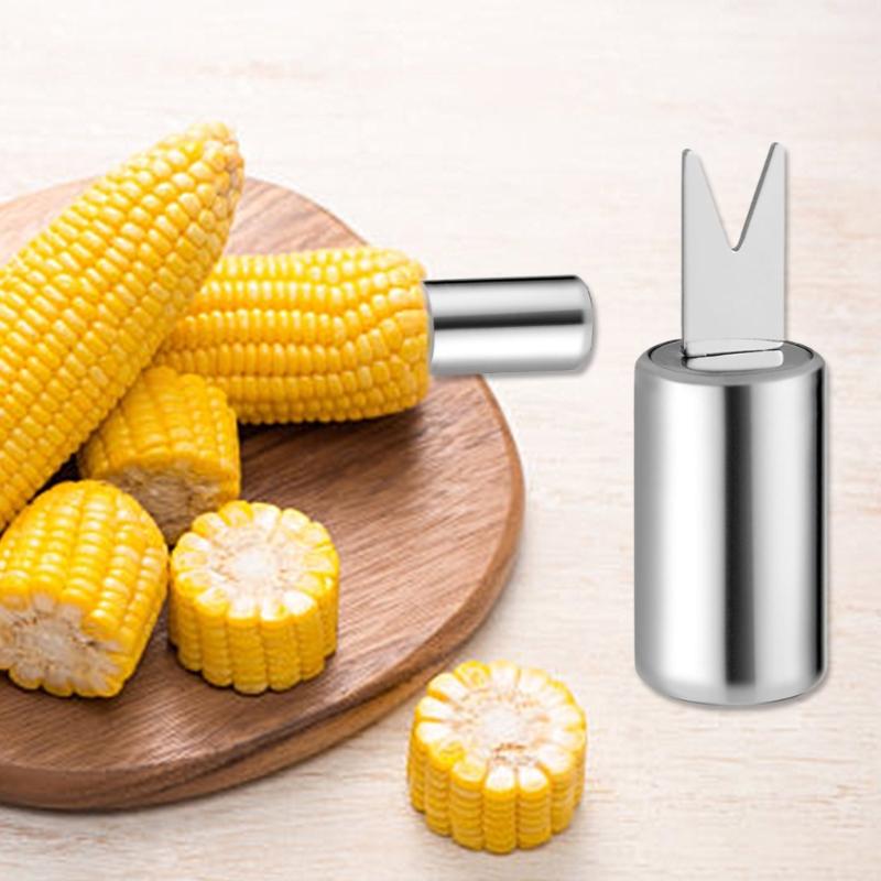 Set di 12 Spiedini Multiuso in Acciaio Inossidabile Porti per Pannocchie di Mais per Appassionati di Barbecue Accessori per Grigliate all'Aperto