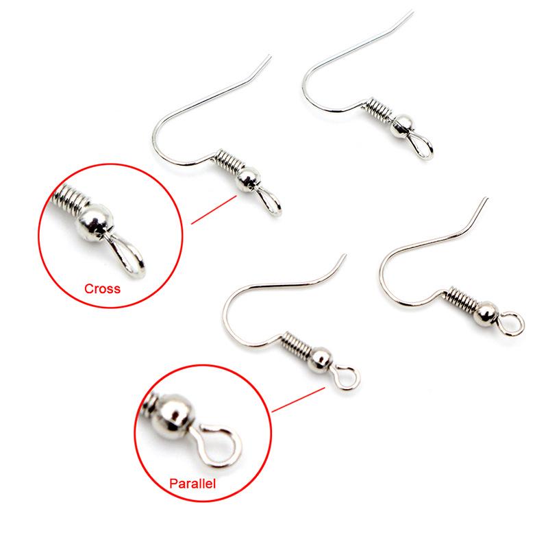 Pcs Ear Hook Jewelry 100 Accessories 20x17mm For Diy Handmade Earrings