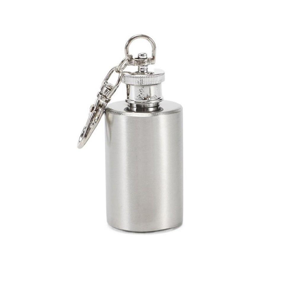 Fashion Mini 1oz Hip Flask Stainless Steel Portable Drinking Flasks Small Water Bottle Outdoor