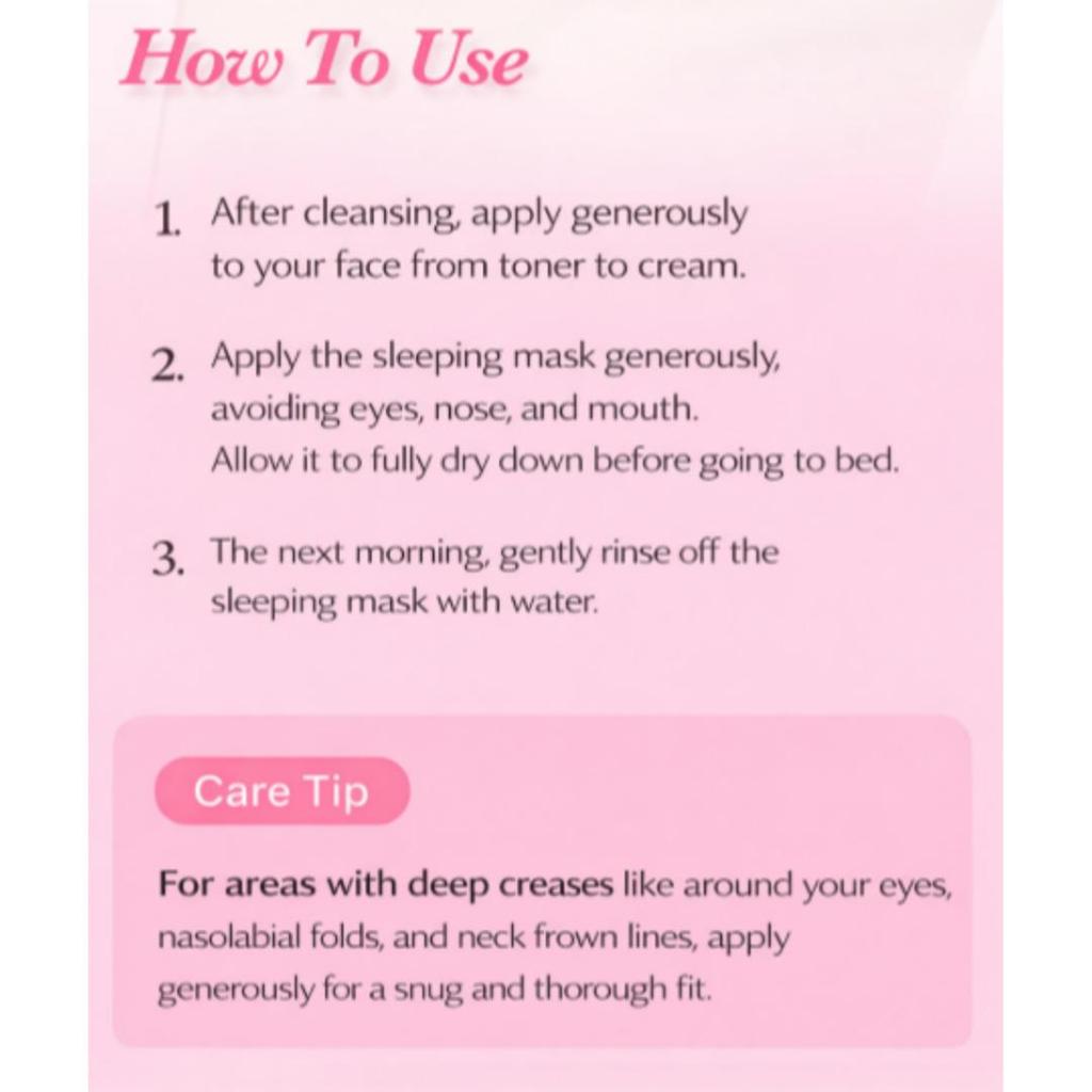 Medicube PDRN Pink Caffeine Wrapping Mask 75ml