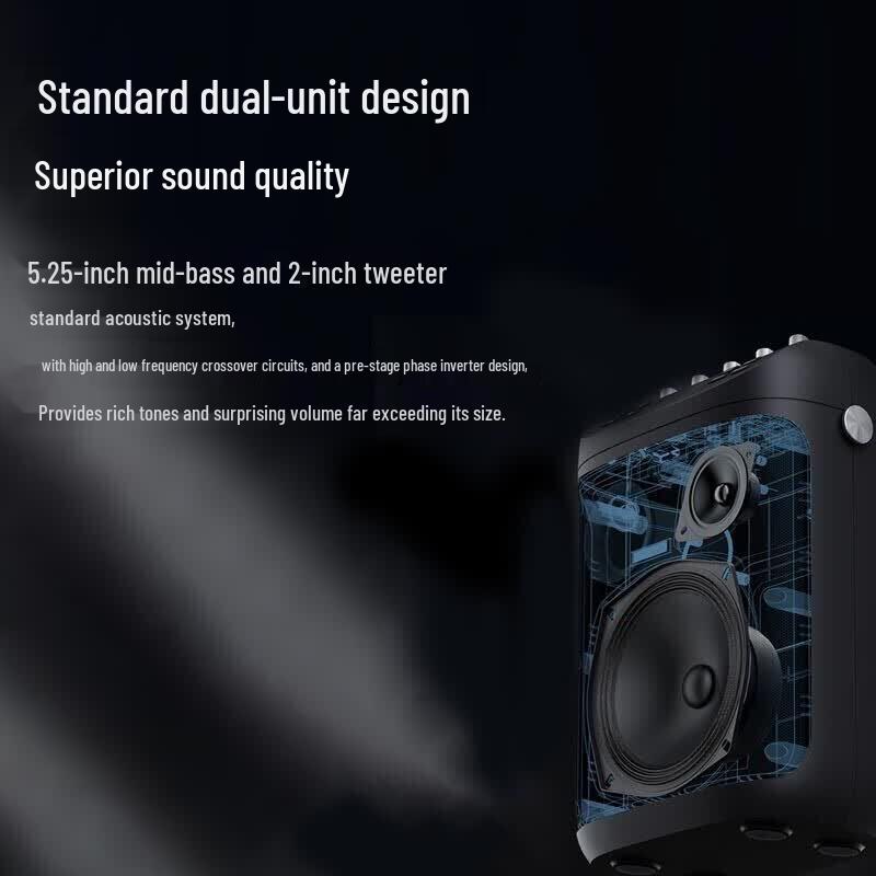 Edifier PK305 Portable Outdoor Bluetooth Karaoke Speaker (CN Version)