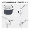 AhaStyle AirPods 4 Case Cover (2024) Comes with Cleaning Kit Soft Silicone 4th Generation Full Body Shockproof Skin Apple 4 Compatible USB-C Charging