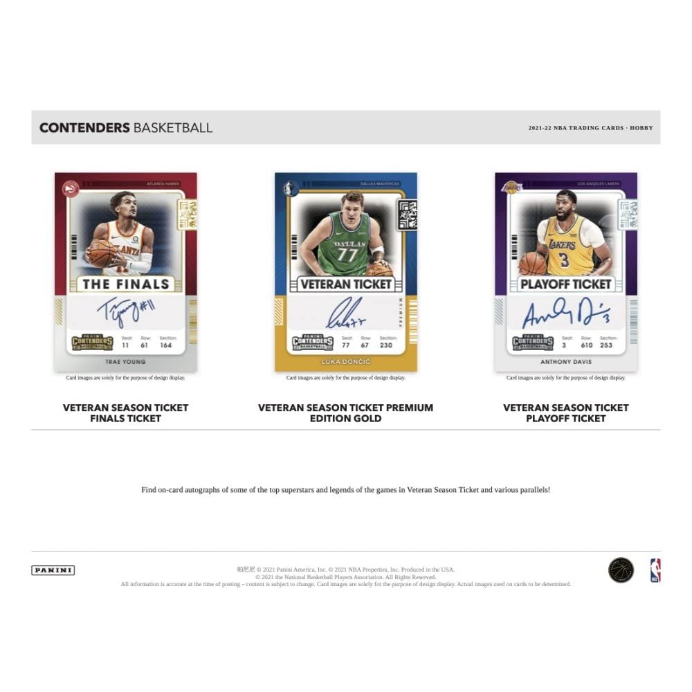 NBA Panini Contenders Basketball Blaster Box Panini Contenders Basketball Blaster Box 2021-2022