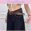 Retro Y2k Star Rivet Leather Belt For Women Casual Fashion Accessory