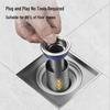 Submarine Stainless Steel Anti-Odor Floor Drain Core with Deep Water Seal