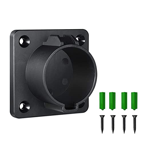 

Держатель зарядного устройства EVWING EV Держатель зарядного кабеля SAE J1772 Держатель зарядного кабеля для электромобиля Держатель штекера для зарядного устройства