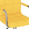 Dining Room Chair Swivel Mustard Yellow Fabric