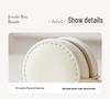 Portable Mini Jewelry Travel Box for Earrings, Rings, and Pendants