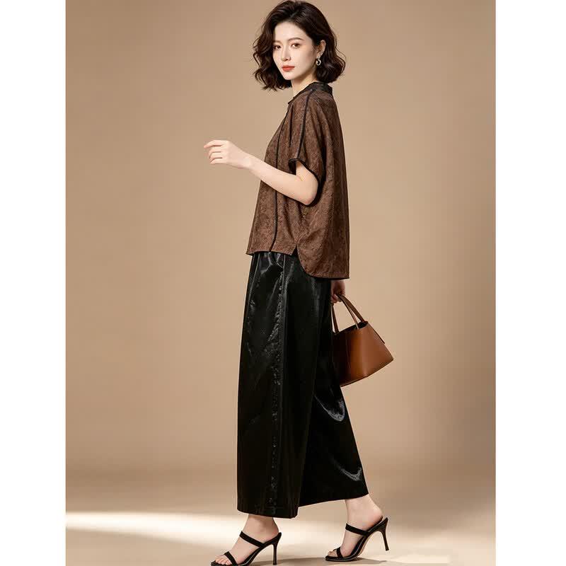 EST+II Women's Elegant Summer Two-Piece Set
