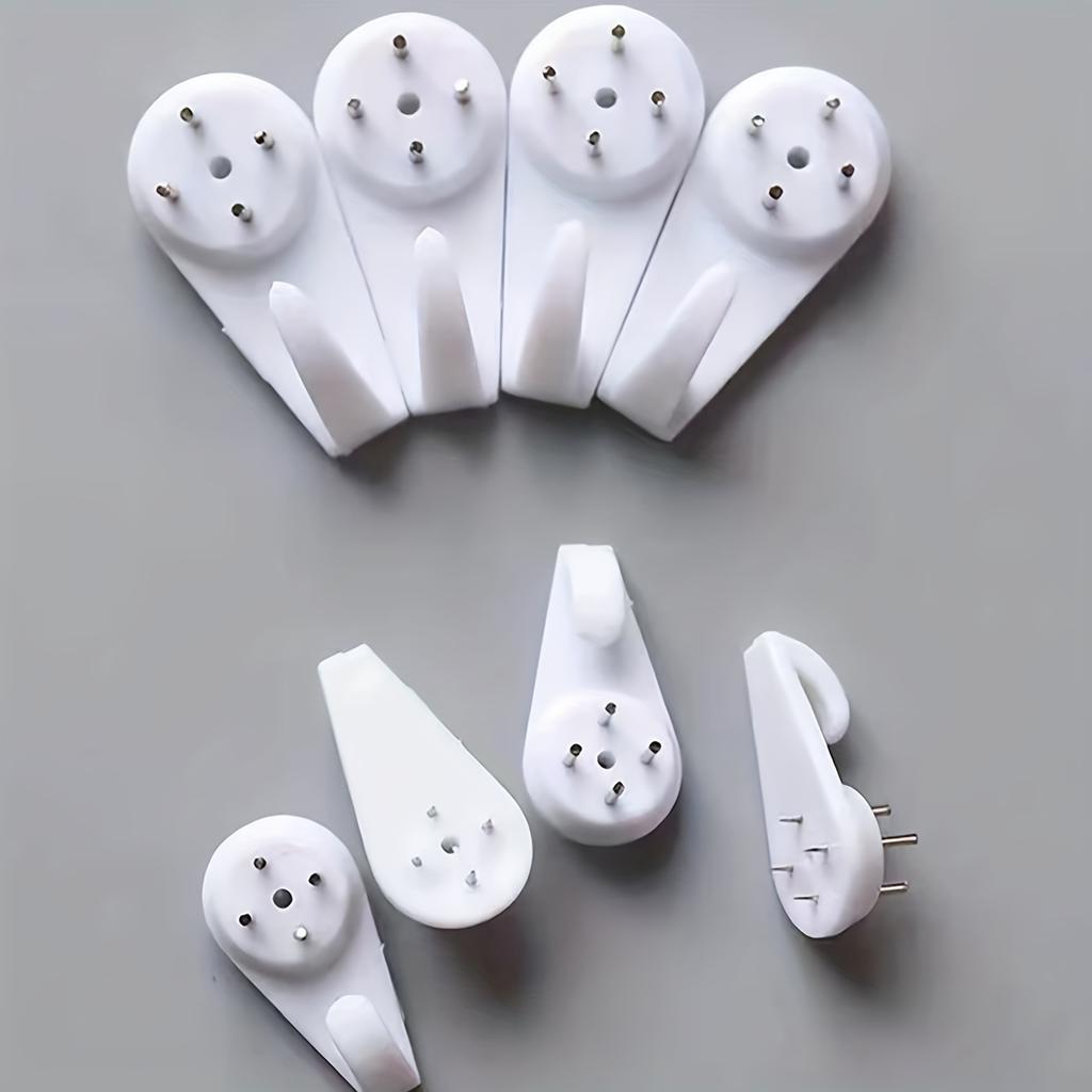 Invisible Nail, Seamless Wall Hook for Wedding Photos and Picture Frames - No Drilling Required, Strong Adhesive Hooks, Utility Hooks