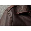 Chinese Size Vintage Genuine Leather Jacket Men Real Cowhide Air Force Flight Suit A2 Pilot Jacket Bomber Jacket Jaquetas Masculina
