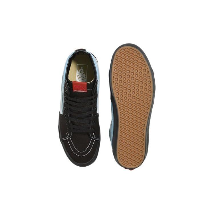 Vans Sk8-Hi Haribo Collaboration Unisex Black Blue Suede Canvas VN0007NSBML1