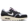 Nike Air Max 1 GS Antracytowy Różowy Piankowy Buty Dziecięce Szare Czarne Summit-White DZ3307-004
