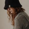 ACCLET Bucket Wool-Like Bucket Hat Black H041BK