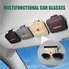 Car Sun Visor Glasses Clips Sunglasses Clamp Card Ticket Holder For Renault DACIA Kadjar Fluence Talisman Megane 4 Koleos Captur HH50