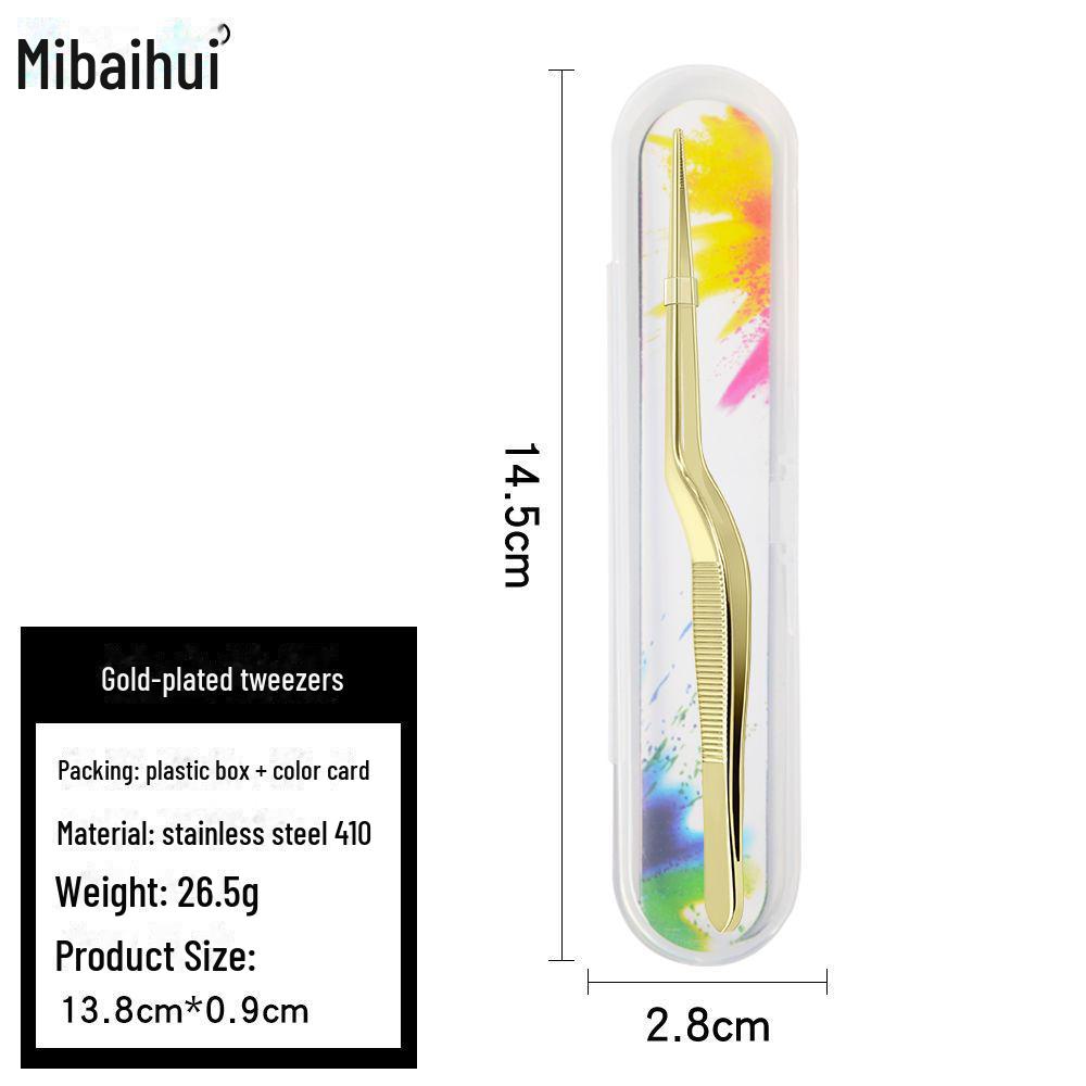 Baby Ear and Nose Cleaning Tweezers - Thickened Earwax and Navel Clip for Children