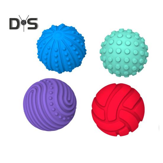 

4/6 шт. Магнитный силиконовый сенсорный мяч, портативный, для путешествий, снятия тревожности и стресса, цветной мяч для детей, подростков и взрослых, успокаивающий текстурированный мяч, игрушка-фиджет A