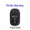 4 Buttons New TPU Car Remote Key Case Cover Shell For Honda Civic 2022  Protector Holder Fob Keyless Accessories