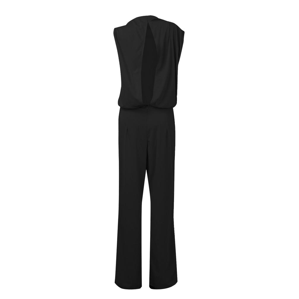 Women's Banquet Dress Jumpsuit Sexy Hanging Neck Women's Trousers