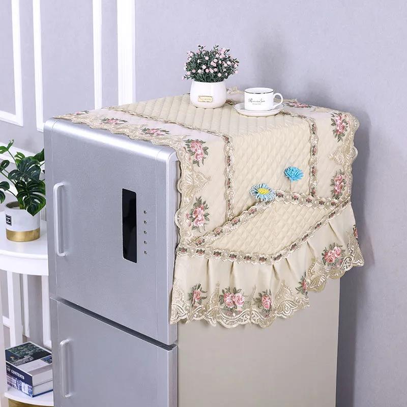 Housse anti-poussière pour réfrigérateur, housse de protection en tissu pour Machine à laver, appareils ménagers, serviette universelle