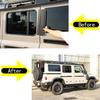 For INEOS Grenadier 2020-2025 Aluminum Alloy Car Rear Window Glass Honeycomb Protection Panel Cover Decorative Accessories