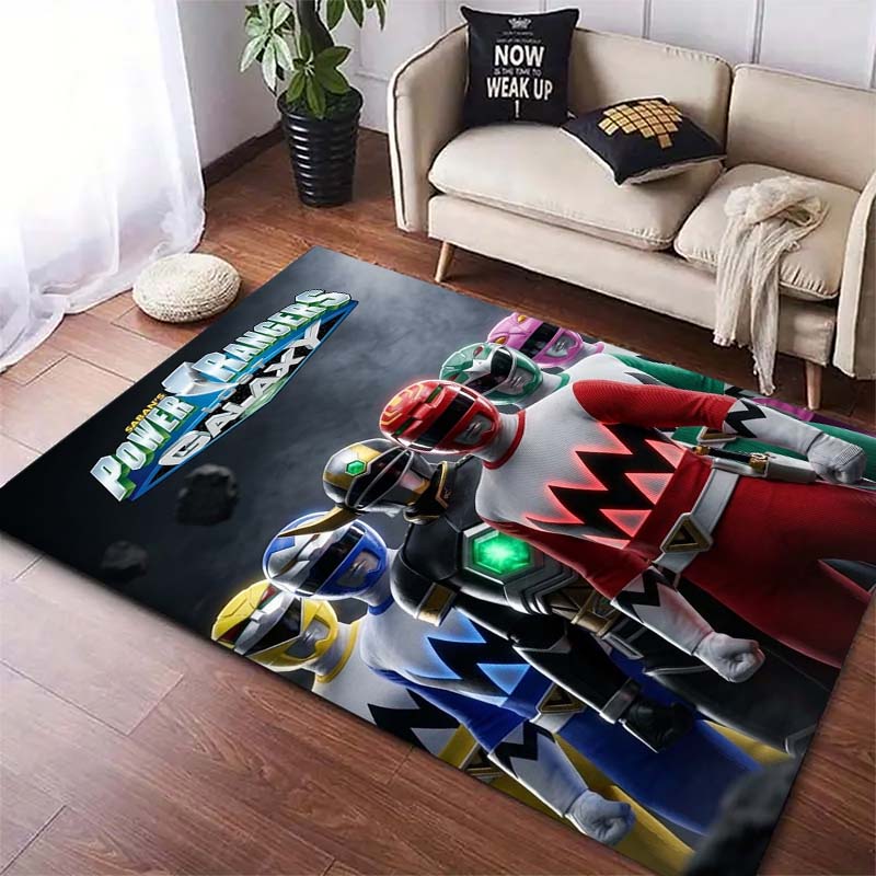 Super Sentai Print Rug, Bedroom, Living Room, Bathroom Mat, Non-slip and Stain-resistant Home Decor.