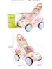 Wooden Multifunctional Toddler Push Walker & Educational Toy