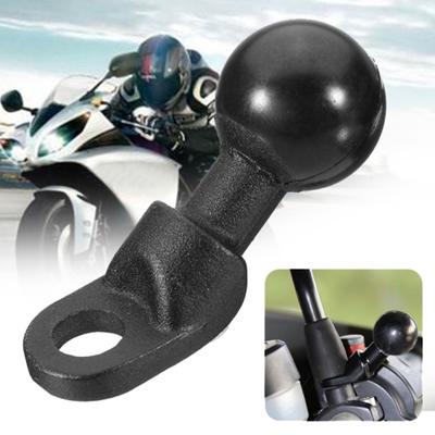 10mm Universal Metal Motorcycle Rearview Mirror Frame Mount Ball Base Holder