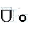 5-Gang Schalthebelknauf Schalthebel Stange Gamasche Stiefel PU Abdeckung für Peugeot 206 207 307 CC Citroen C3/C5/Xsara Autozubehör