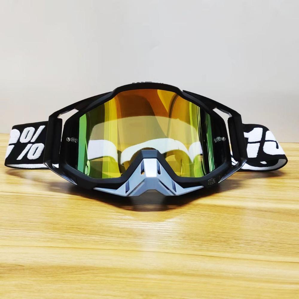 Outdoor Riding Goggles Motorcycle Off-road Dust-proof Glasses Color-changing Sports Windproof Ski Goggles