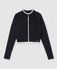 MUSINSA STANDARD SPORTS Crop Zip-Up Rash Guard For Women (2 Colors)