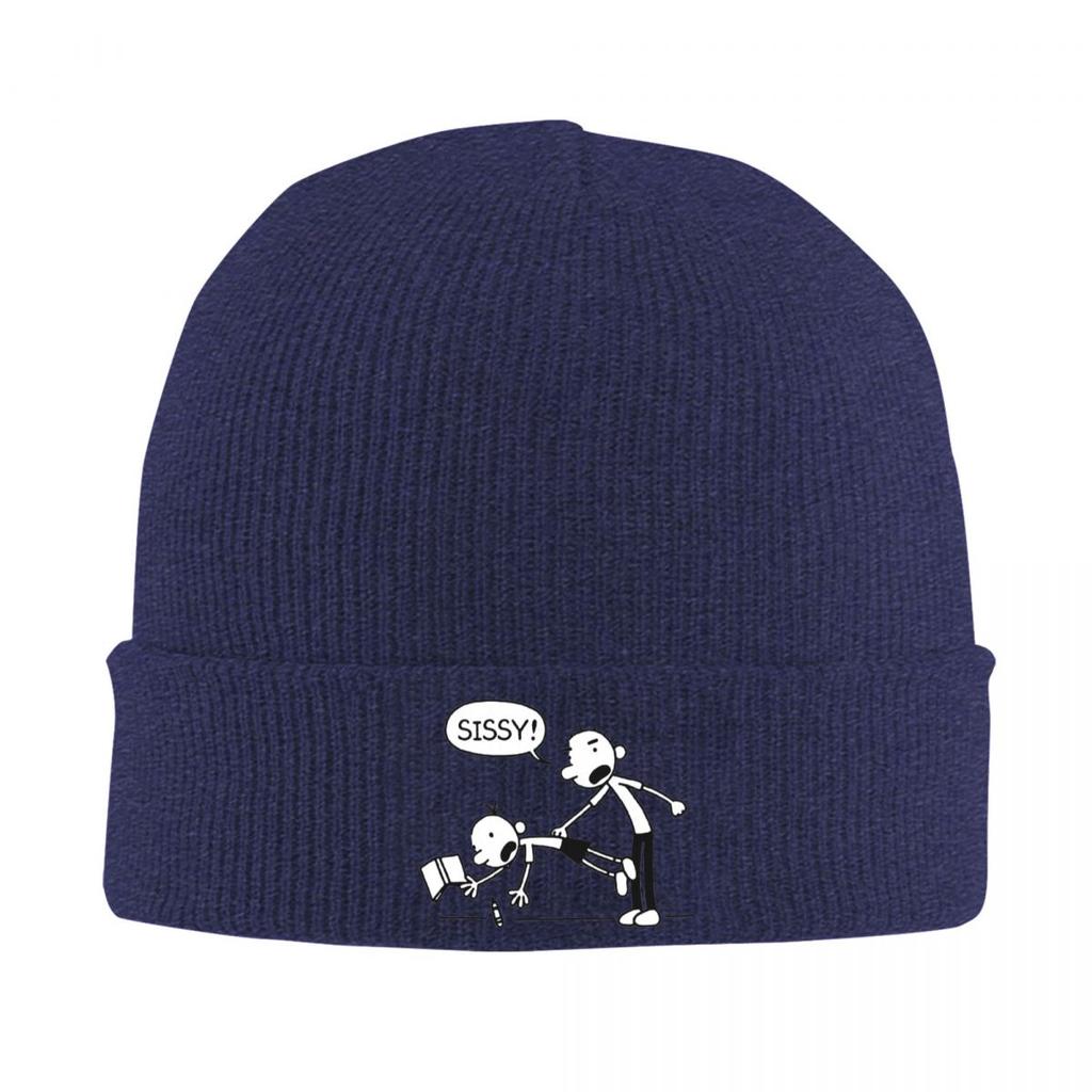 Diary Of A Wimpy Kid Warm Knitted Cap Hip Hop Bonnet Hat Autumn Winter Outdoor Beanies Hats for Men Women Adult