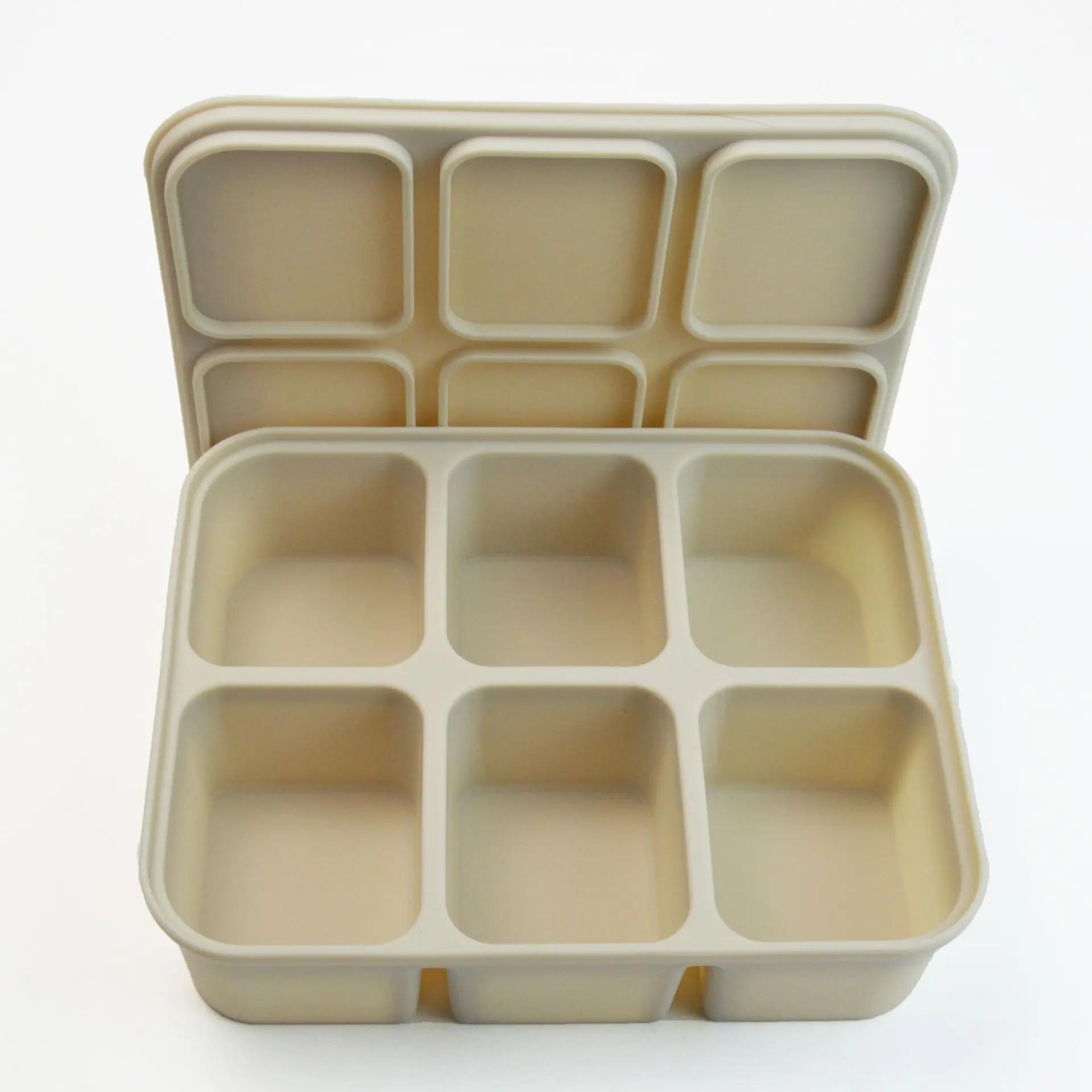 

12 Grid Ice Cube Mold Freezer Ice Ball Maker Mold With Lid Easy Release Silicone Ice Cube Forms Bar Kitchen Accessories