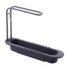 Kitchen Telescopic Sink Shelf Drainer Rack Kitchen Soap Sponge Holder Storage Basket Kitchen Accessories