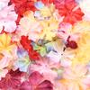 60Pcs Artificial Flower Head for Crafts Headwear Home Wedding Decoration Scrapbooking Clothing Sewing Fake Flowers Accessories