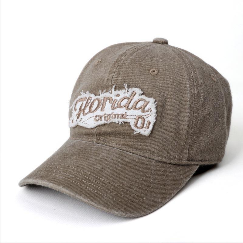 2026 Spring/Summer Unisex Cotton Baseball Cap Vintage Washed with Alphabet ALWAYS Embroidery - Hip-Hop Inspired Snapback Design