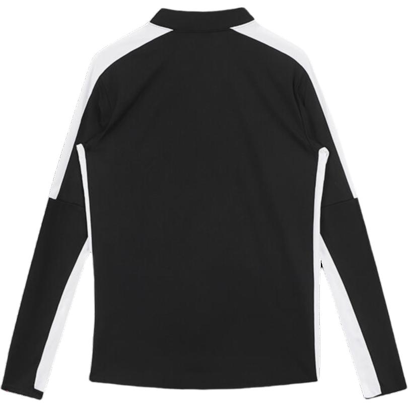 Nike Logo Print Long-Sleeve Soccer Jersey Men Tops Black DX4301-010